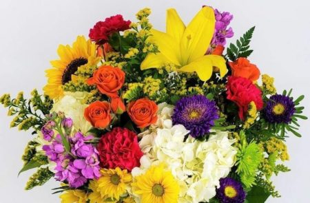 These gorgeous bouquets are Designed locally with fresh flowers. Rich in texture and color, each one of these farm fresh bouquets are unique with the vast variety of flowers available. 