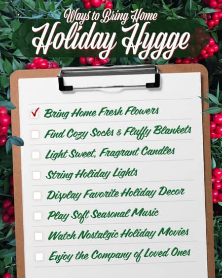 ways to bring home holiday hygge